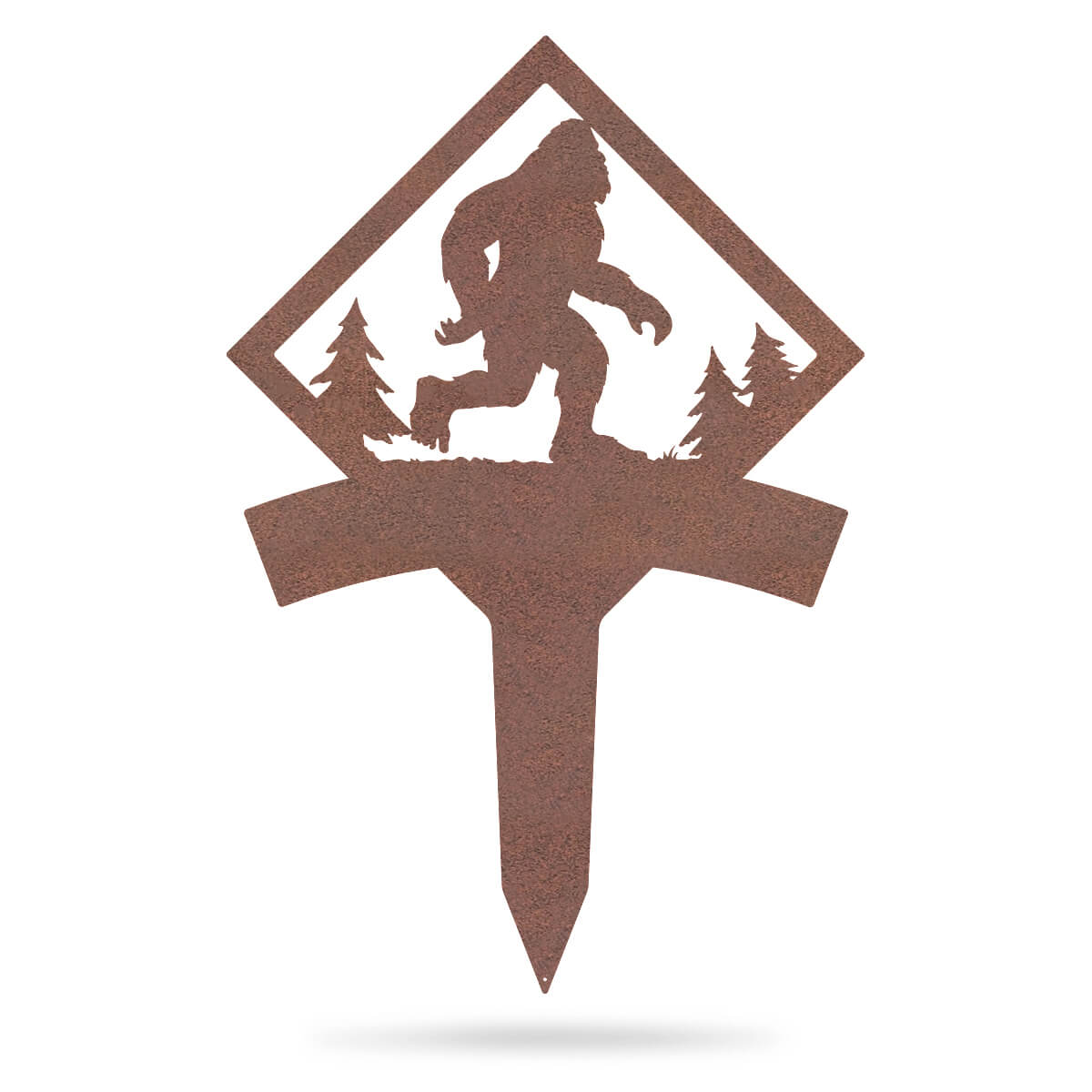 Bigfoot Monogram Yard Sign