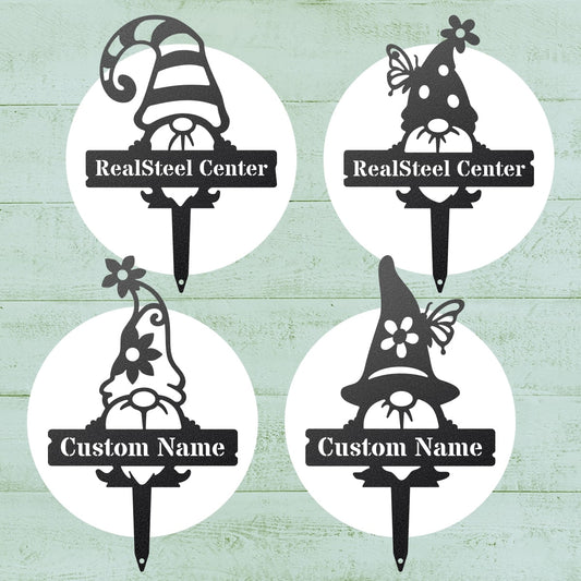 Custom Garden Gnome Plant Markers