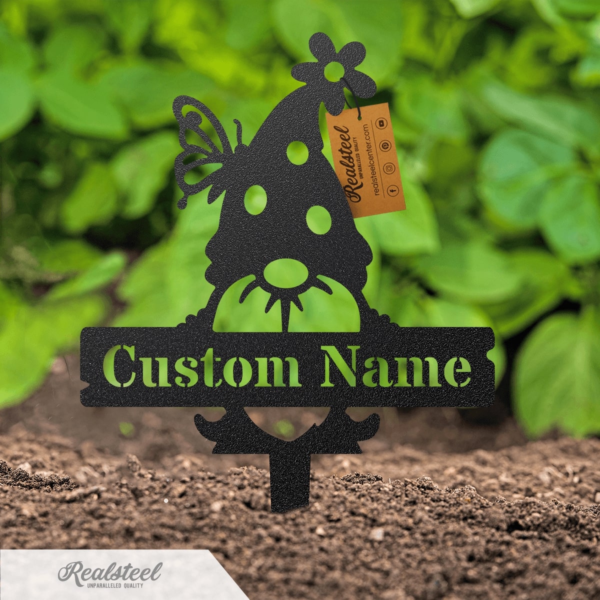 Custom Garden Gnome Plant Markers