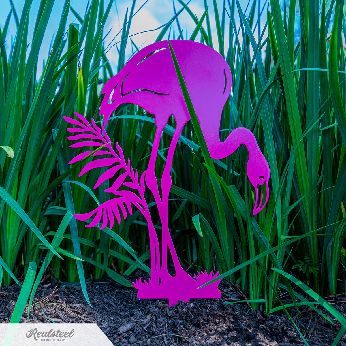 Garden Art - Flamingo 3 Pack