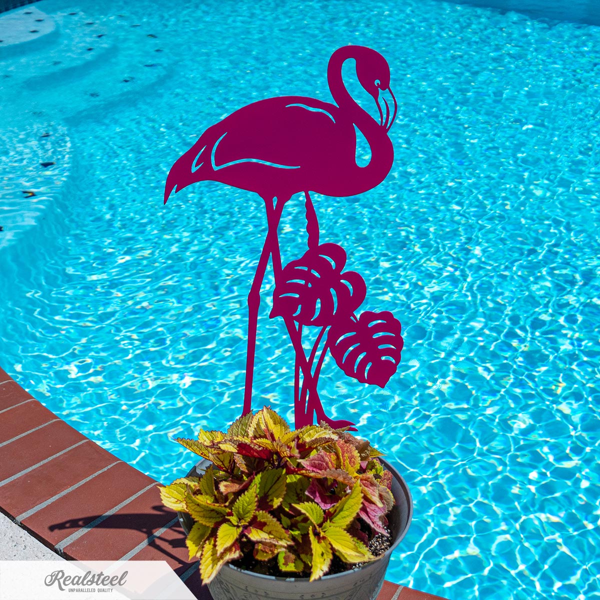 Garden Art - Flamingo 3 Pack