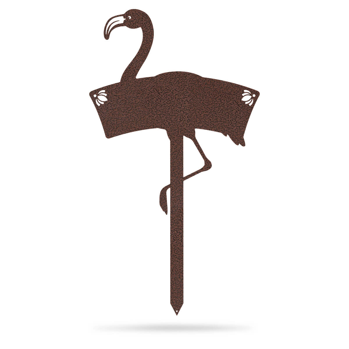Flamingo Monogram Yard Sign