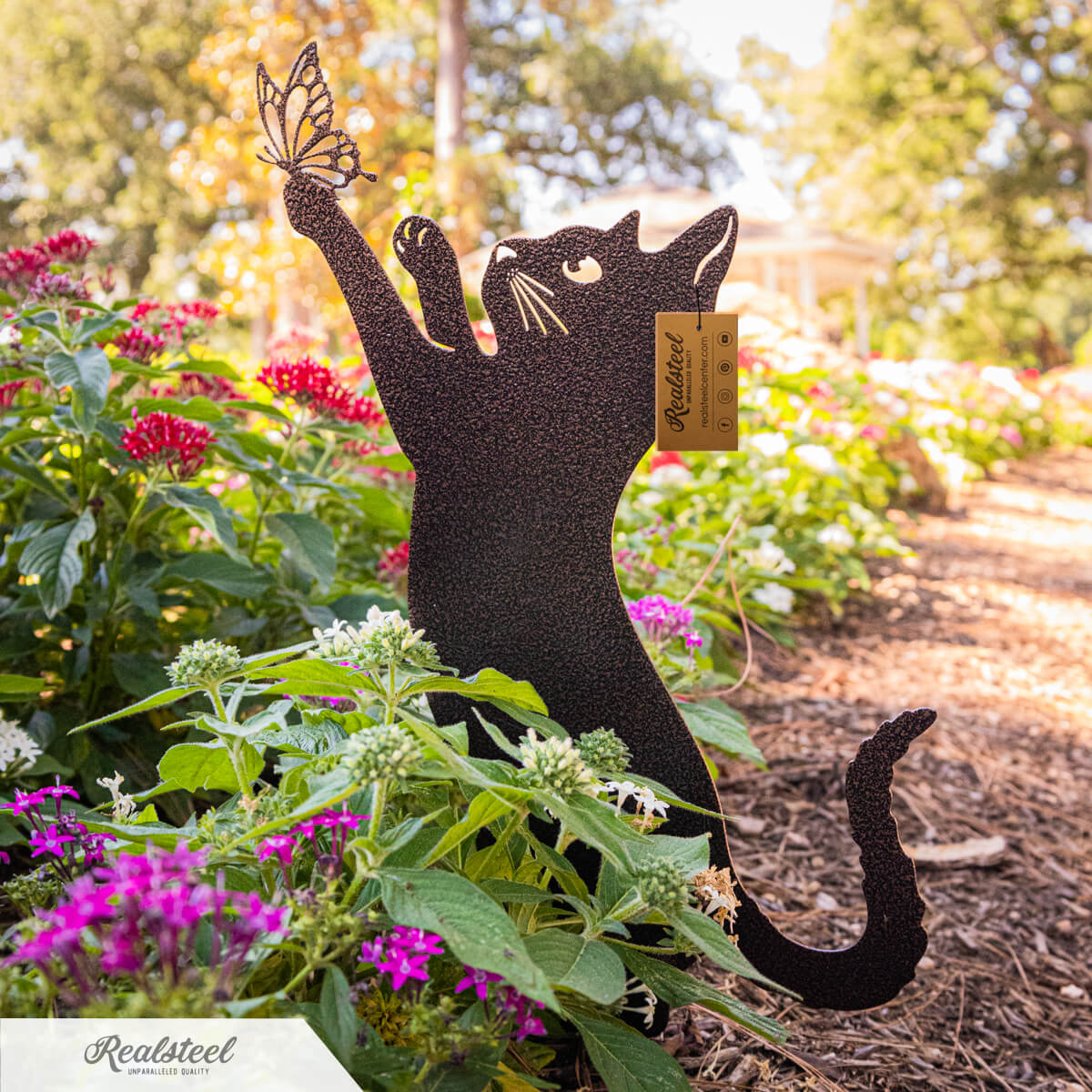 Garden Art - Cats 3 Pack
