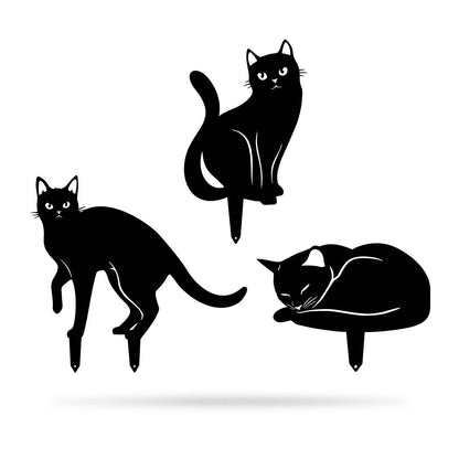 Garden Art - Cats 3 Pack 2nd Ed