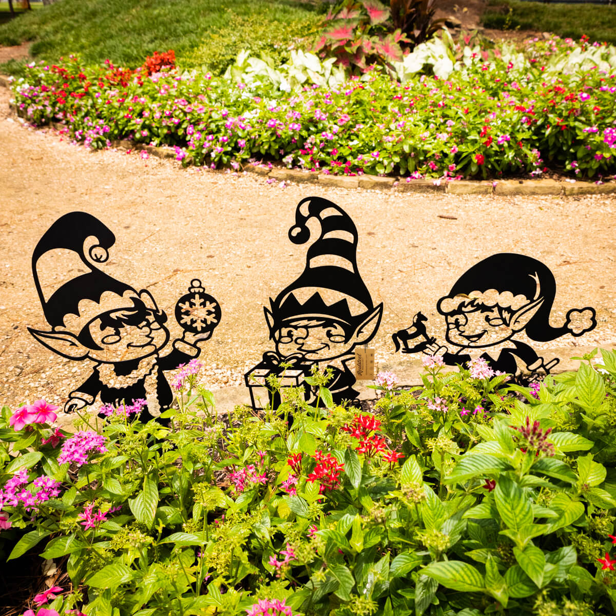 Garden Art - Christmas Elves 3 Pack