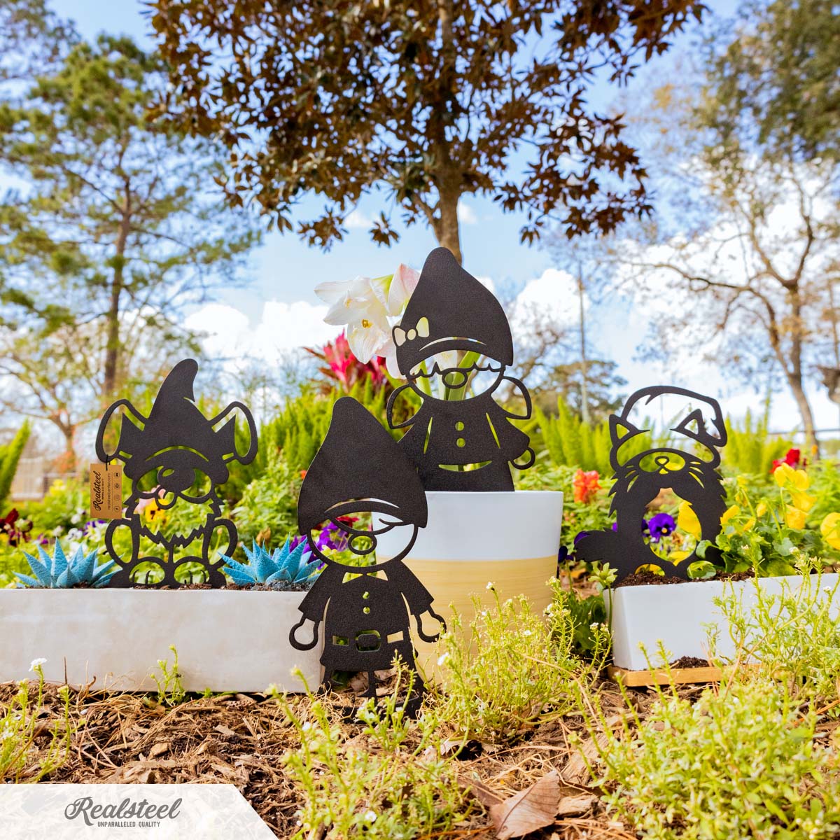 Flower Pot Gnomes - 4 Pack