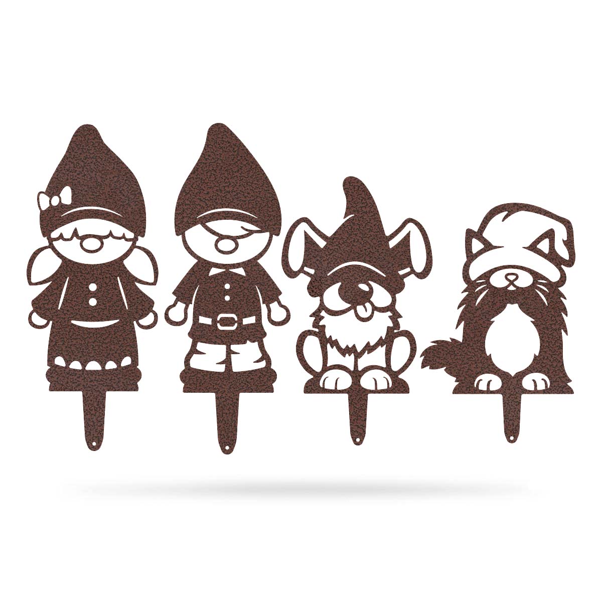 Flower Pot Gnomes - 4 Pack