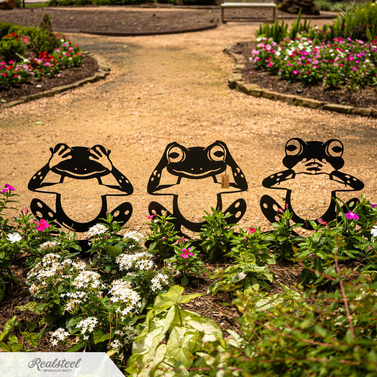 Garden Art - Frogs 3 Pack