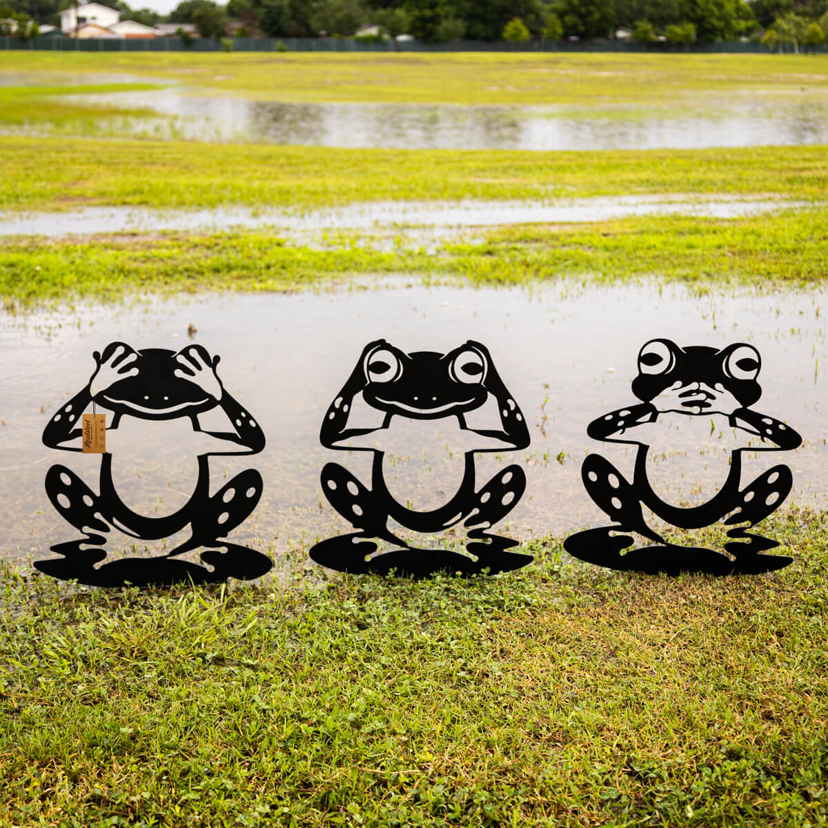 Garden Art - Frogs 3 Pack
