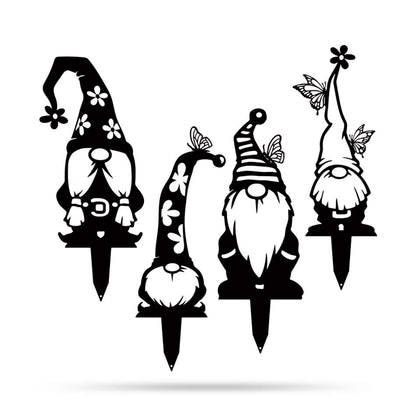 Garden Art - Gnomes 4 Pack