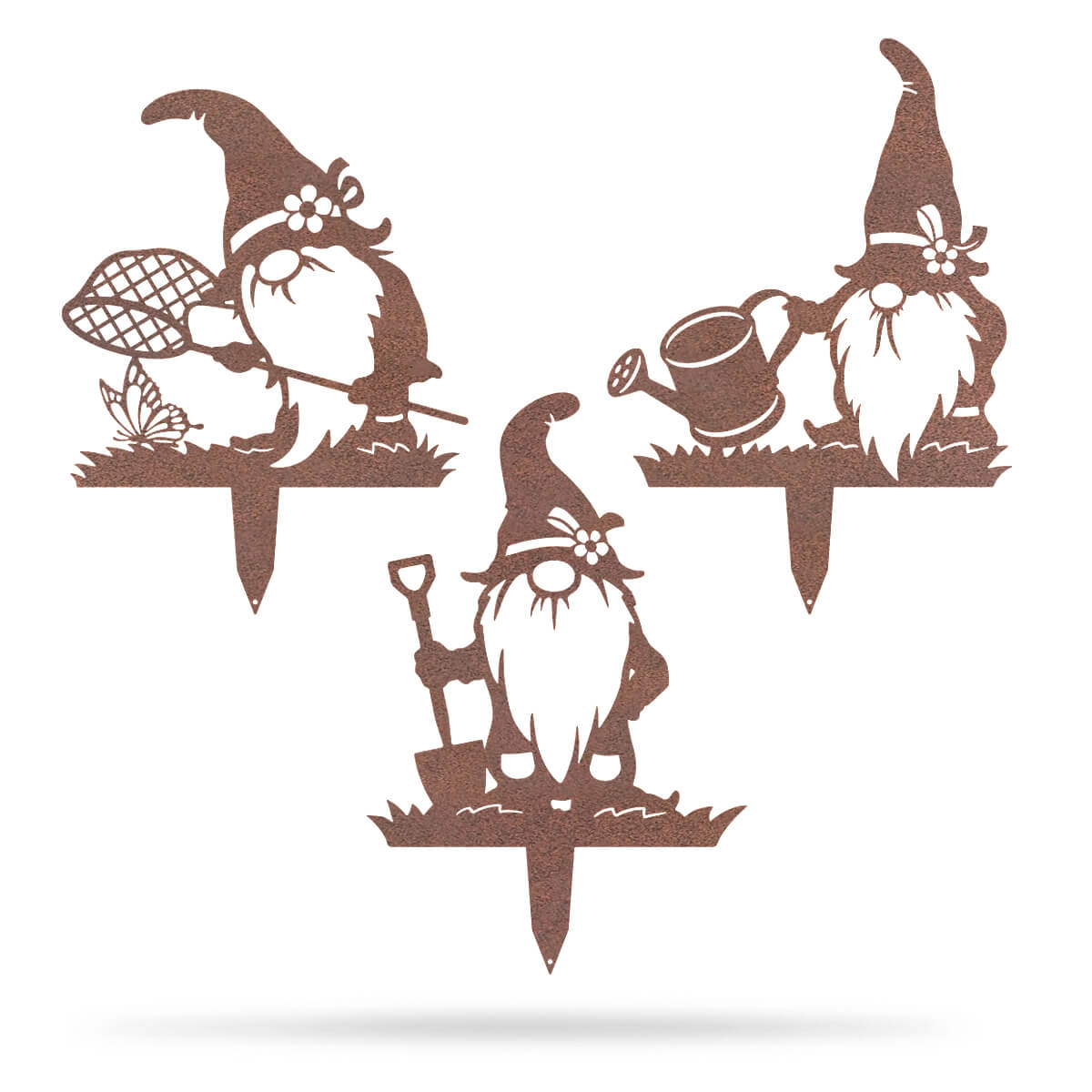 Garden Art - Gnomes Gardening Pack