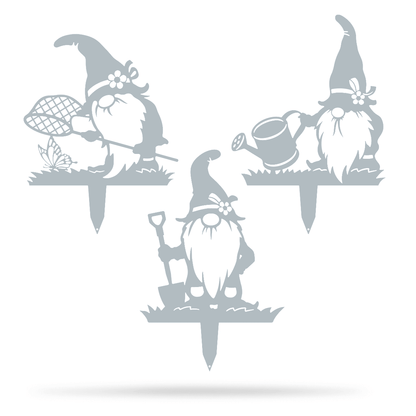 Garden Art - Gnomes Gardening Pack