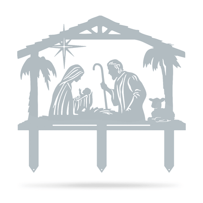 Garden Art - Nativity Scene
