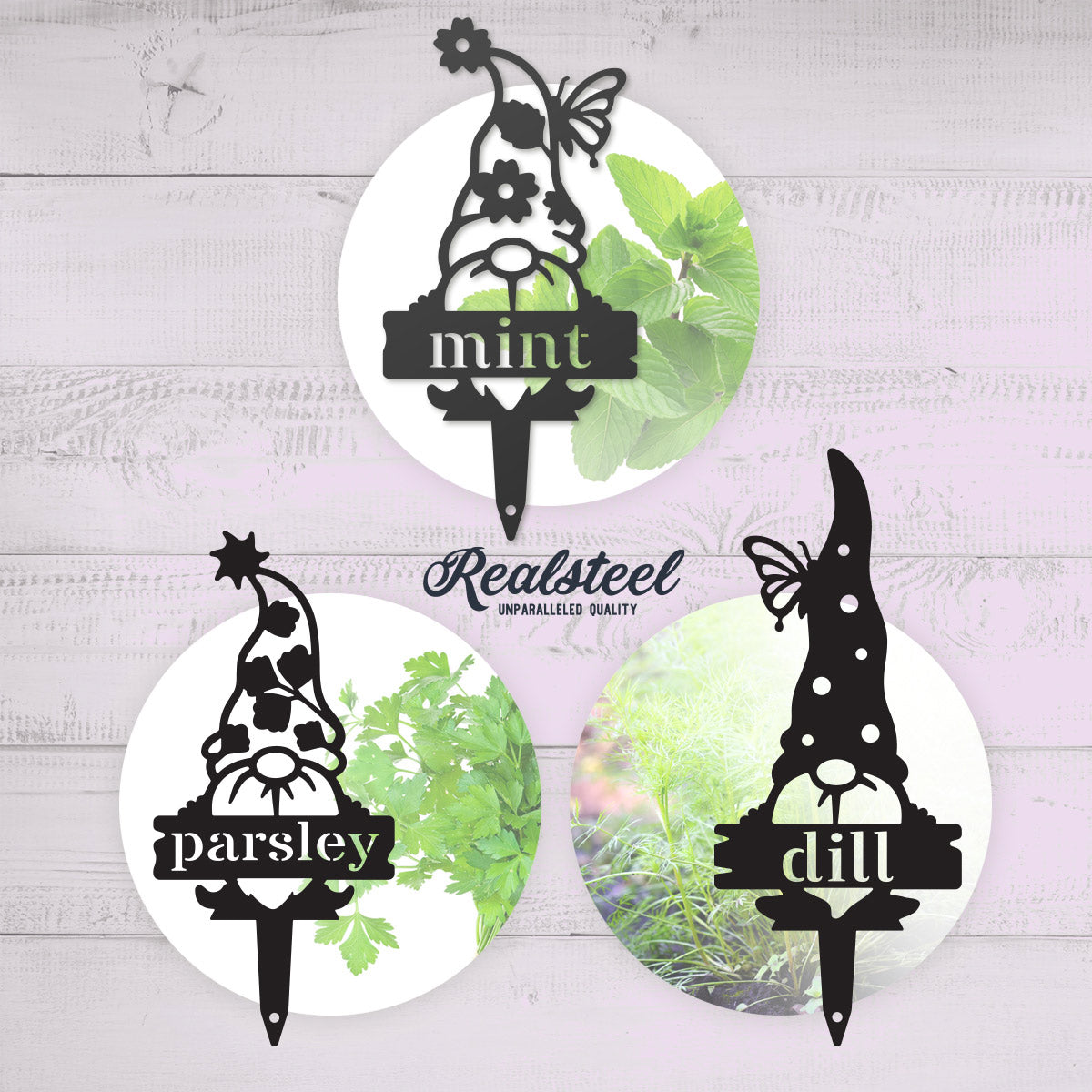Garden Gnomes Plant Markers