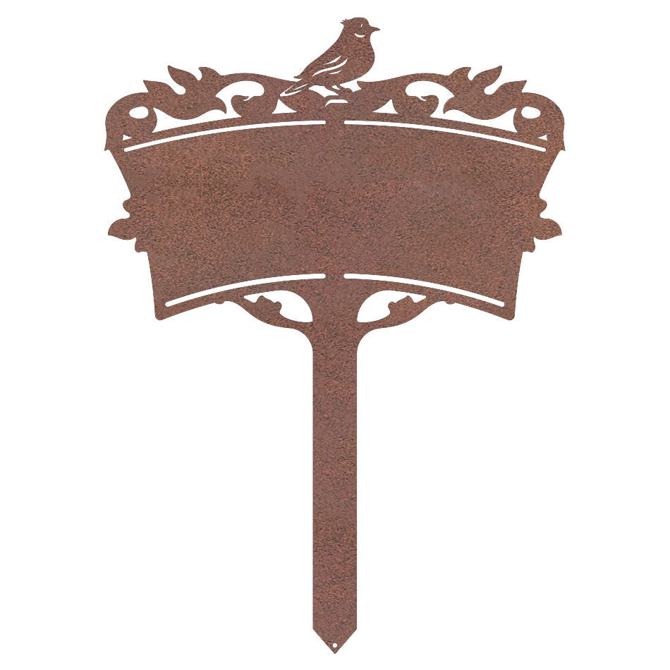 Garden Monogram Yard Sign