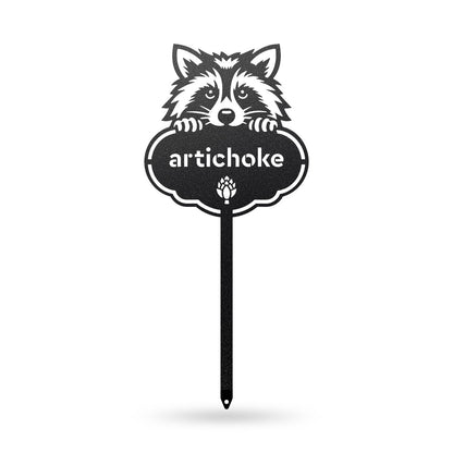 Rocky the Racoon Seed & Plant Markers