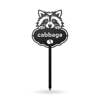 Rocky the Racoon Seed & Plant Markers