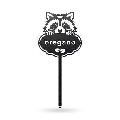 Rocky the Racoon Seed & Plant Markers