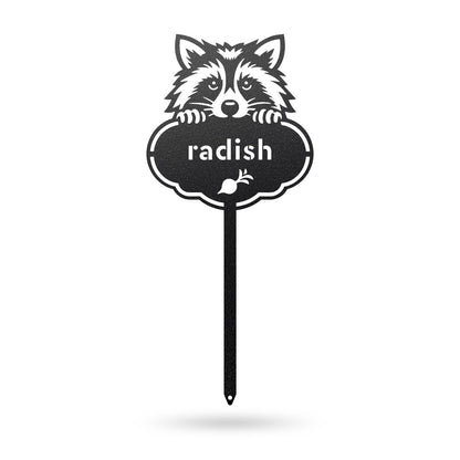 Rocky the Racoon Seed & Plant Markers