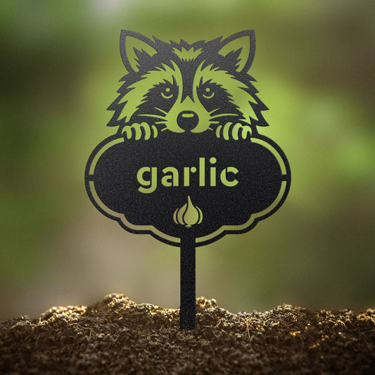 Rocky the Racoon Seed & Plant Markers
