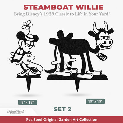 Steamboat Willie - A Tribute to the First Mickey Mouse - Set 2