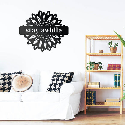Sunflower Monogram