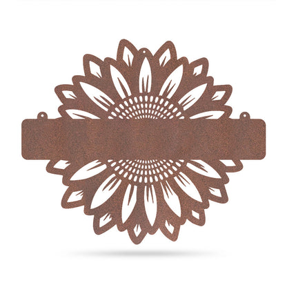 Sunflower Monogram