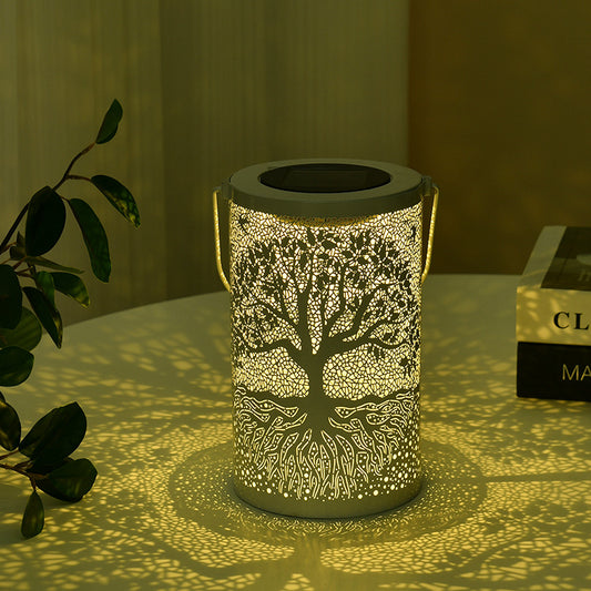 Solar Tree of Life Light Outdoor Garden Viewing Light