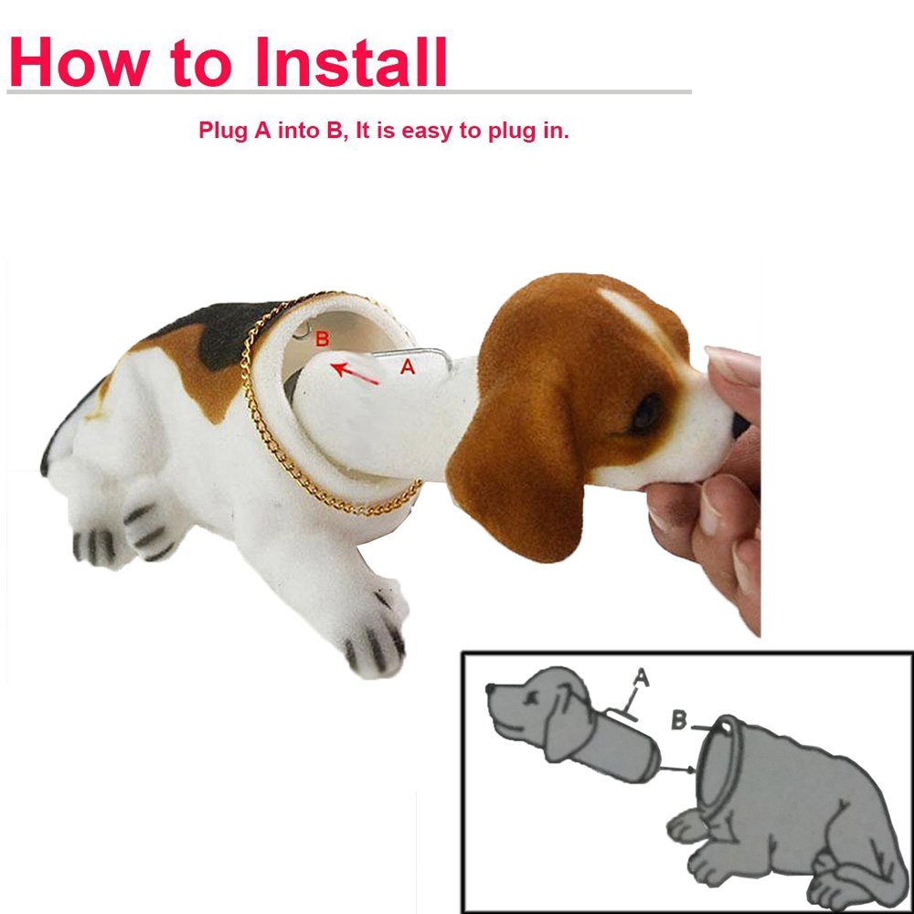 Cute Shaking Puppy - Car Decoration