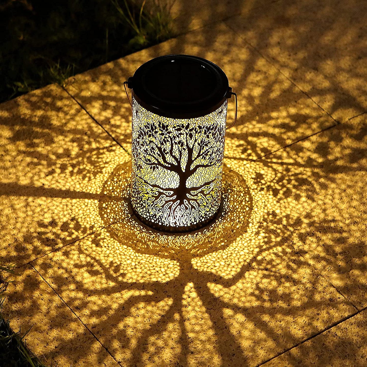 Solar Tree of Life Light Outdoor Garden Viewing Light