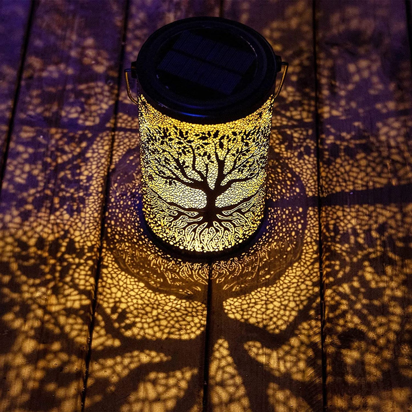 Solar Tree of Life Light Outdoor Garden Viewing Light