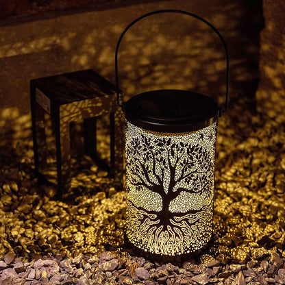 Solar Tree of Life Light Outdoor Garden Viewing Light