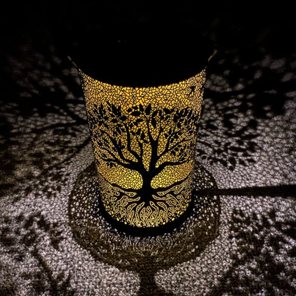 Solar Tree of Life Light Outdoor Garden Viewing Light