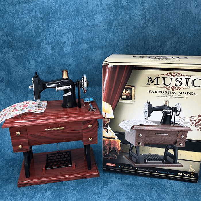 Mother's Day Gift - Sewing Machine Music Box