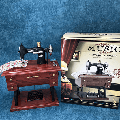Mother's Day Gift - Sewing Machine Music Box