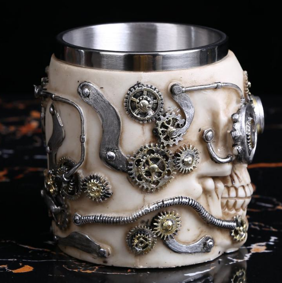 Handcrafted Steampunk Coffee Mug