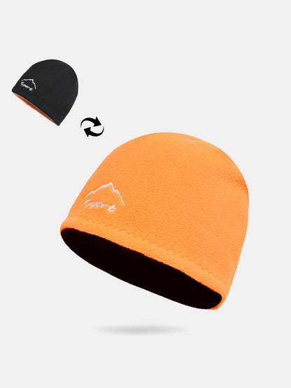 Reversible Ski Warm Knit Beanie Hat