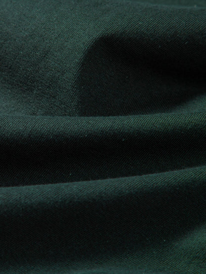 Basic Langarm-T-Shirt aus Baumwolle