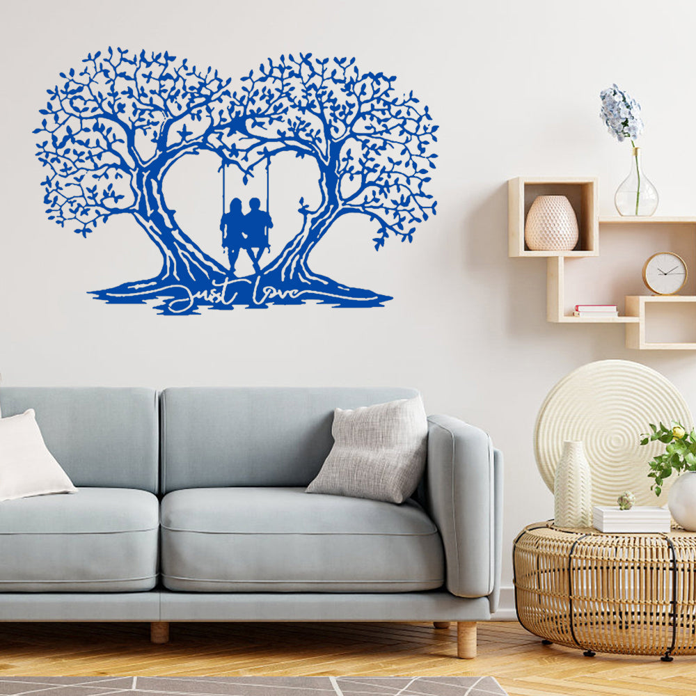 Love Tree Heart-shaped Tree Of Life Metal Wall Art