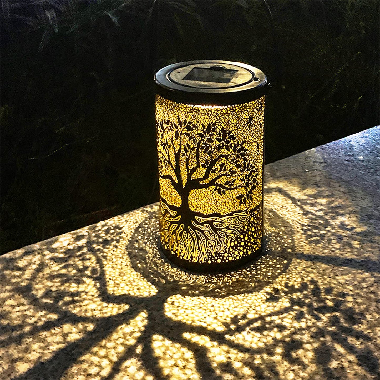 Solar Tree of Life Light Outdoor Garden Viewing Light
