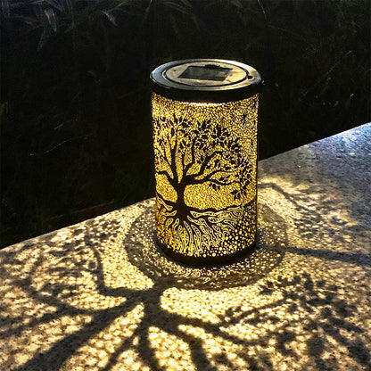 Solar Tree of Life Light Outdoor Garden Viewing Light
