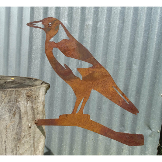 Magpie Metal Bird Tree Spike