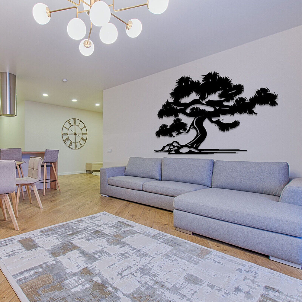 Pine Tree of Life Metal Wall Art Decoration