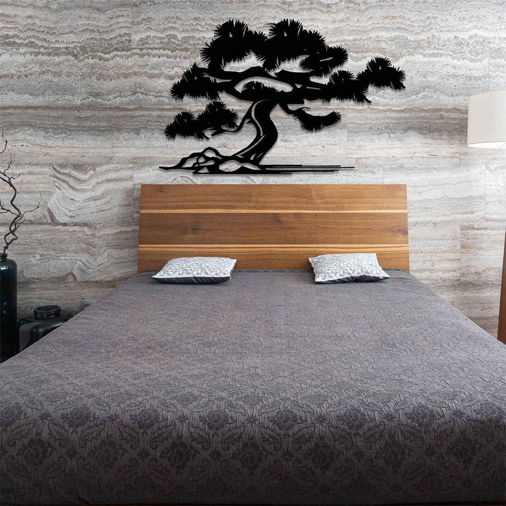 Pine Tree of Life Metal Wall Art Decoration