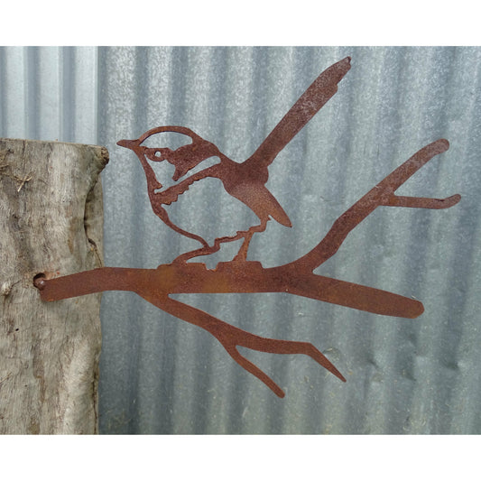 Wren Metal Bird Tree Spike